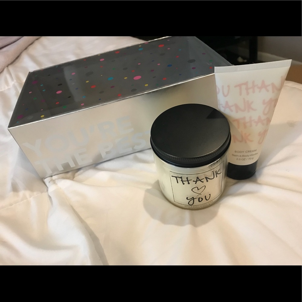 Thank You Candle, Lotion and Spray - Picture 3 of 4
